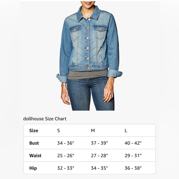 Dollhouse Cropped Jean Jacket - Picture 3 of 3